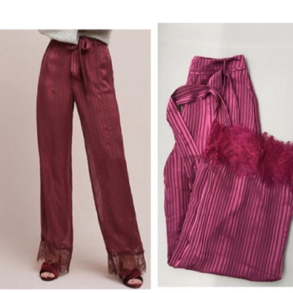 Anthropologie Lace Pants